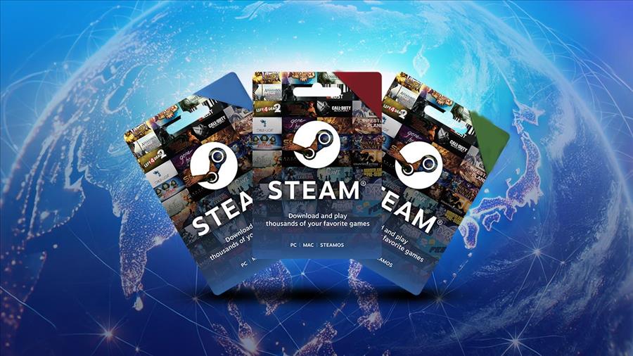 ریجن های گیفت کارت Steam